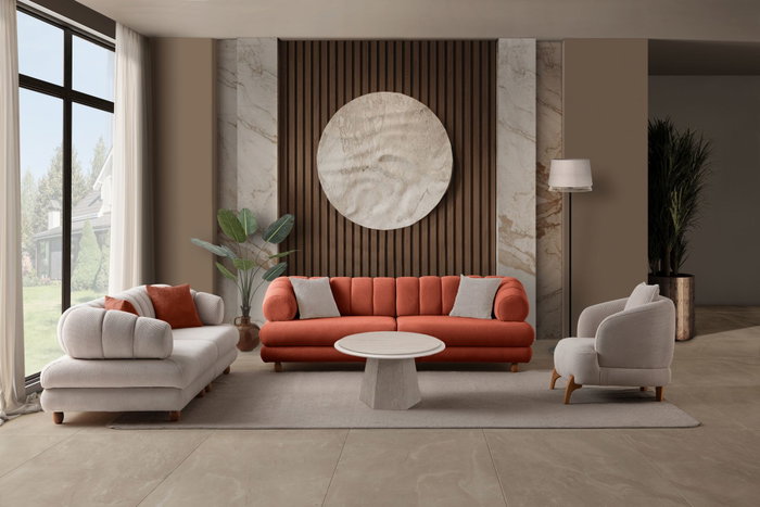 Atelier Del Sofa Gloria - Rojo Teja